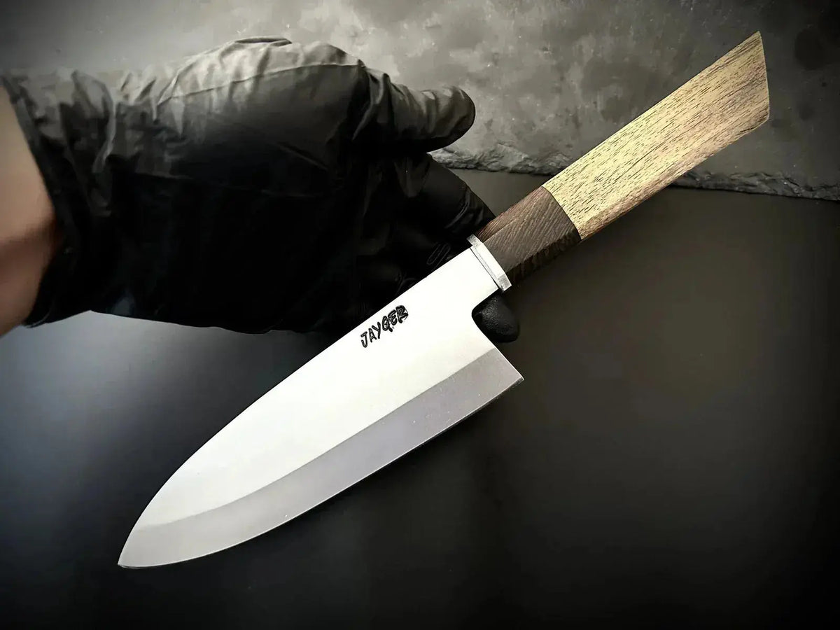 Handmade Damascus Steel Deba Japanese Chef Knife - Jayger