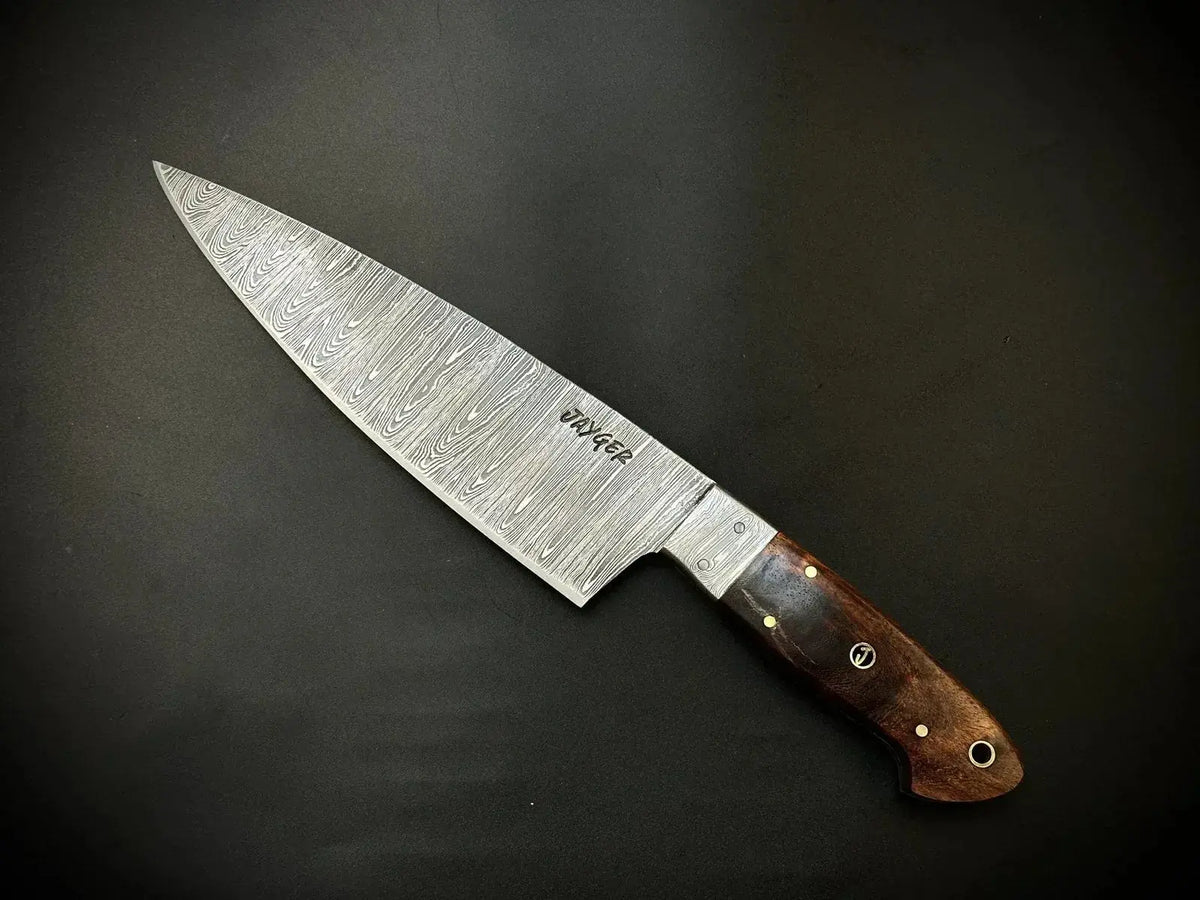 Handmade Damascus Steel Kitchen knife Set / Chef Knives - Jayger
