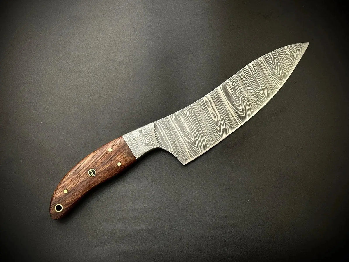 Handmade Damascus Steel Santoku knife / Chef Knife – KD2 - Jayger