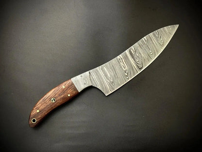 Handmade Damascus Steel Santoku knife / Chef Knife – KD2 - Jayger