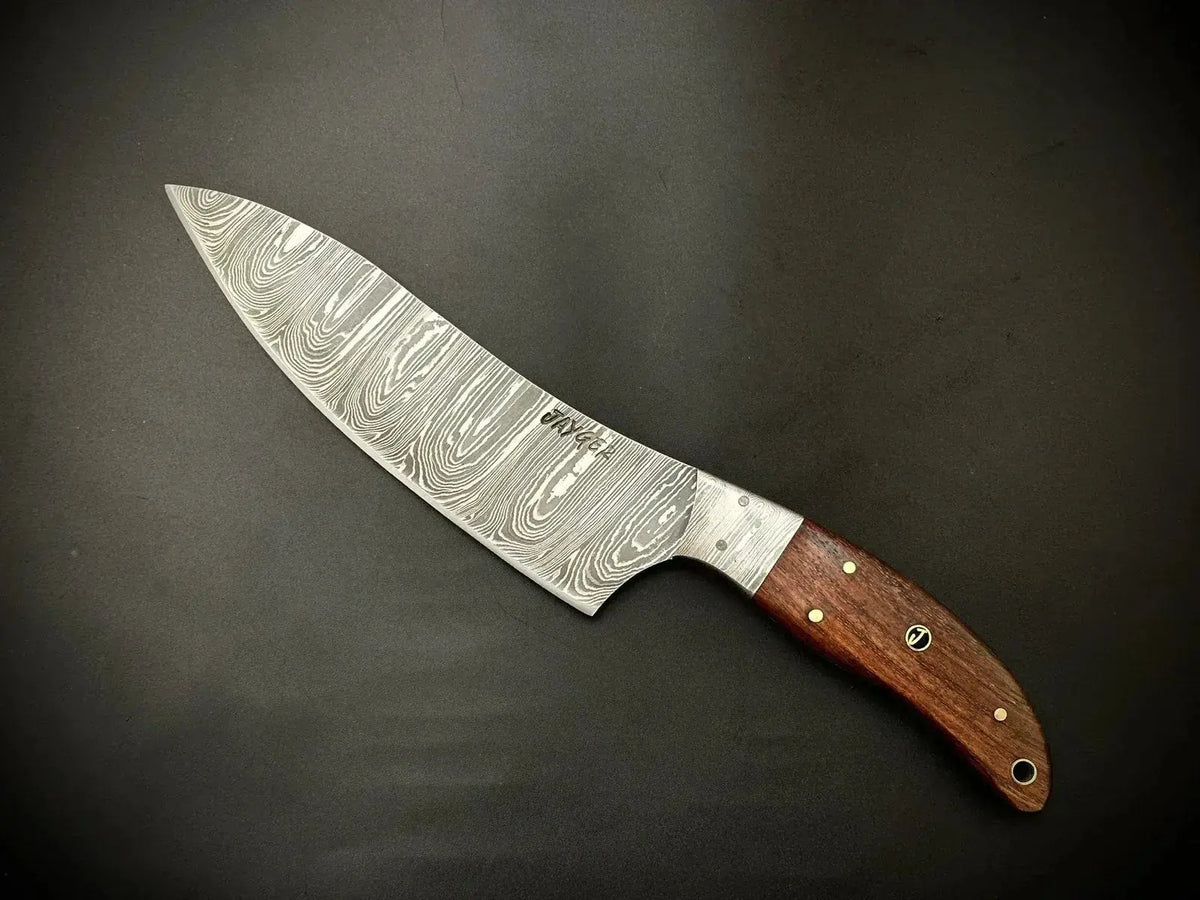 Handmade Damascus Steel Kitchen knife Set / Chef Knives - Jayger