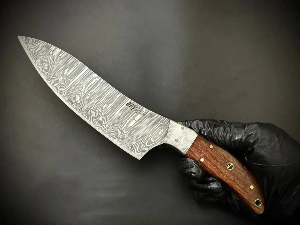Handmade Damascus Steel Kitchen knife Set / Chef Knives - Jayger
