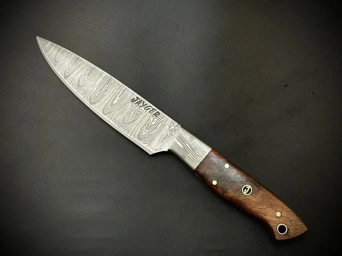 Handmade Damascus Steel Kitchen knife Set / Chef Knives - Jayger