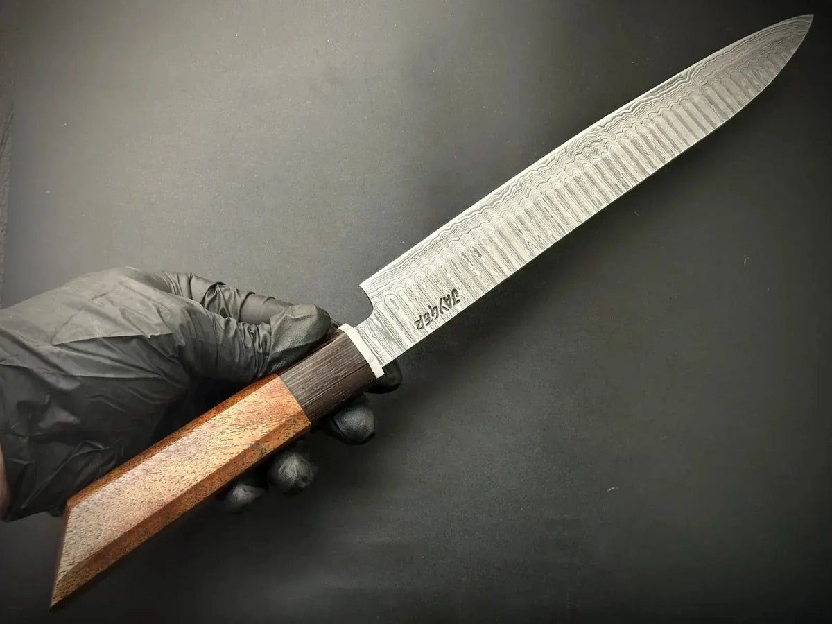 Handmade Damascus Steel Japanese Yanagiba Chef Knife - Jayger