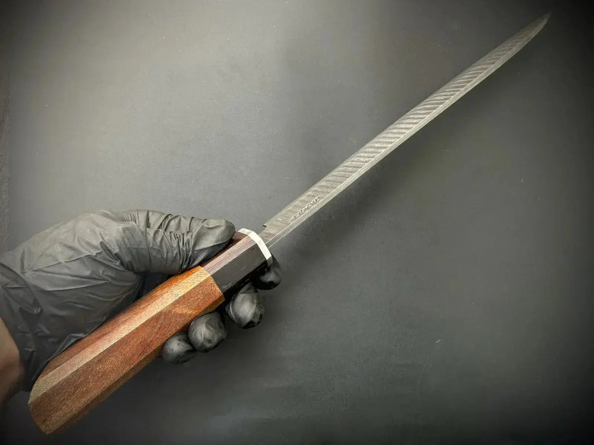 Handmade Damascus Steel Japanese Yanagiba Chef Knife - Jayger