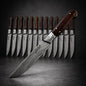 Damascus Steak Knives Set Of 12